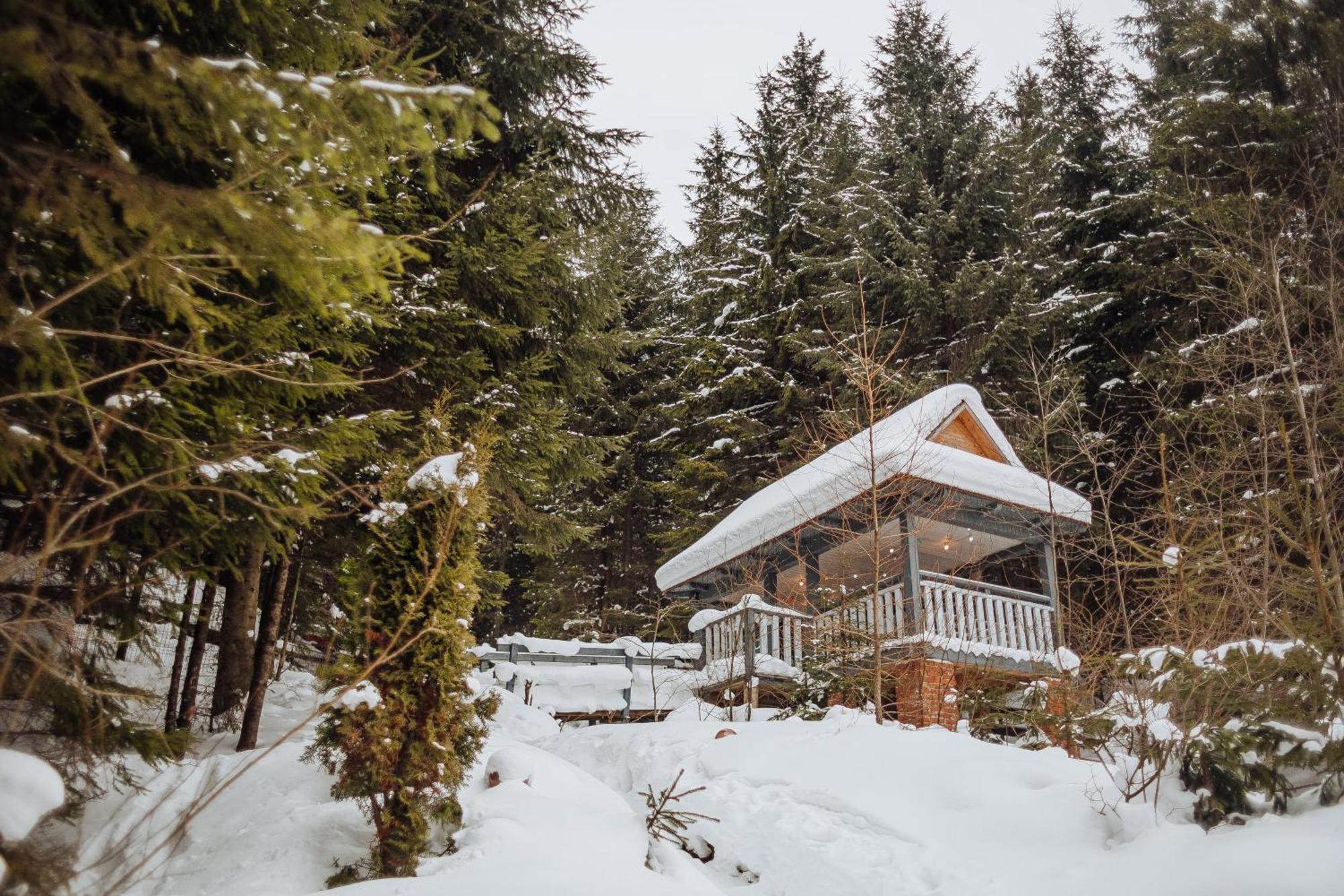 Hotel Vedmezhyi Dvir Bukovel Exterior foto